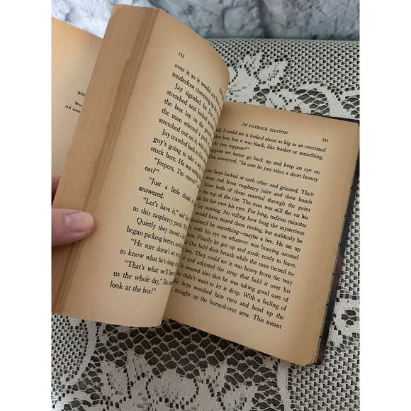 1954 The Jinx of Payrock Canyon Hardback By Troy Nesbit - Picture 8 of 10